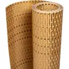 vidaXL Paravent de balcon marron clair 500x100 cm résine tressée
