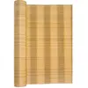 vidaXL Paravent de balcon marron clair 1000x90 cm résine tressée