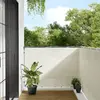 vidaXL Vidaxl Écran De Balcon Crème 120x700 Cm 100% Polyester Oxford