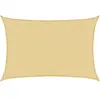 vidaXL Voile d'ombrage sable 4,5x3,5 m 100 % polyester oxford