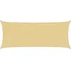 vidaXL Voile d'ombrage sable 4,5x2 m 100 % polyester oxford