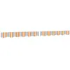 vidaXL Tissu de remplacement de cantonnière d’auvent multicolore 3 m