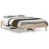 vidaXL Cadre de lit 140x190 cm bois de pin massif