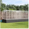 vidaXL Volière avec extension argenté 625x207x212 cm acier