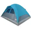vidaXL - Koepeltent - 6-persoons - waterdicht - blauw