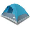 vidaXL Vidaxl Tente Familiale À Dôme 6 Personnes Bleu Imperméable