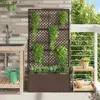 vidaXL Pots et jardinières Oui Autre Matériau