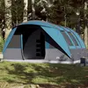 vidaXL Tente de camping tunnel 7 personnes bleu imperméable