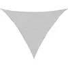 vidaXL Voile d'ombrage gris clair 5x5x6 m 100% polyester oxford