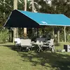 vidaXL Bâche de camping bleu 420x440 cm imperméable