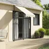 vidaXL Vidaxl Auvent Rétractable Crème 100x150 M Tissu Et Acier