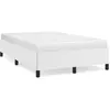 vidaXL Cadre de lit blanc 120x190 cm similicuir