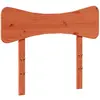 vidaXL Tête de lit cire marron 75 cm bois massif de pin