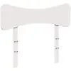 vidaXL Tête de lit blanc 100 cm bois massif de pin