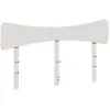 vidaXL Tête de lit blanc 150 cm bois massif de pin