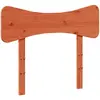 vidaXL Tête de lit cire marron 160 cm bois massif de pin