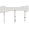 vidaXL Tête de lit blanc 160 cm bois massif de pin