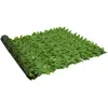 vidaXL Brise-vue de balcon avec feuilles vert 300x150 cm