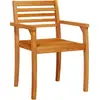 vidaXL Chaises de jardin lot de 2 59x55x85 cm bois massif d'acacia