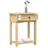 vidaXL Table console Corona 55x35x73 cm bois de pin massif