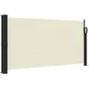 vidaXL Auvent latéral rétractable crème 100x300 cm