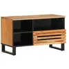 vidaXL Meuble TV 80x34x46 cm bois d'acacia massif