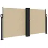 vidaXL Auvent latéral rétractable beige 120x600 cm