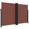 vidaXL Auvent latéral rétractable marron 160x1000 cm