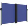 vidaXL Auvent latéral rétractable bleu 140x1200 cm