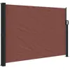 vidaXL Auvent latéral rétractable marron 140x500 cm