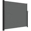 vidaXL Auvent latéral rétractable anthracite 180x300 cm