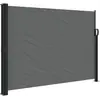 vidaXL Auvent latéral rétractable anthracite 140x300 cm
