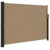 vidaXL Auvent latéral rétractable taupe 140x300 cm