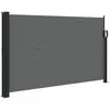 vidaXL Auvent latéral rétractable anthracite 120x300 cm