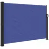 vidaXL Auvent latéral rétractable bleu 140x300 cm