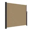 vidaXL Auvent latéral rétractable taupe 180x600 cm