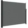 vidaXL Auvent latéral rétractable anthracite 160x600 cm