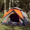 vidaXL Tente de camping à dôme 4 personnes libération rapide