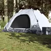vidaXL Tente de camping 5 personnes tissu occultant libération rapide