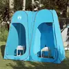 vidaXL Tente d'intimité bleu escamotable imperméable