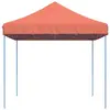 vidaXL Tente réception pliable escamotable terre cuite 410x279x315 cm