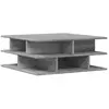 vidaXL Table basse sonoma gris 70x70x29 cm bois d'ingénierie