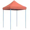 vidaXL Tente réception pliable escamotable terre cuite 200x200x306 cm