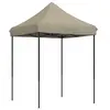 vidaXL Tente de réception pliable escamotable taupe 200x200x306 cm