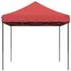 vidaXL Tente de réception pliable escamotable bordeaux 440x292x315 cm