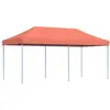 vidaXL Tente réception pliable escamotable terre cuite 580x292x315 cm