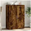vidaXL Buffet chêne fumé 60x31x84 cm bois d'ingénierie