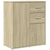 vidaXL Buffet chêne sonoma 60x31x70 cm bois d'ingénierie