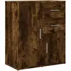 vidaXL Buffet chêne fumé 60x31x70 cm bois d'ingénierie