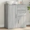 vidaXL Buffet sonoma gris 60x31x70 cm bois d'ingénierie